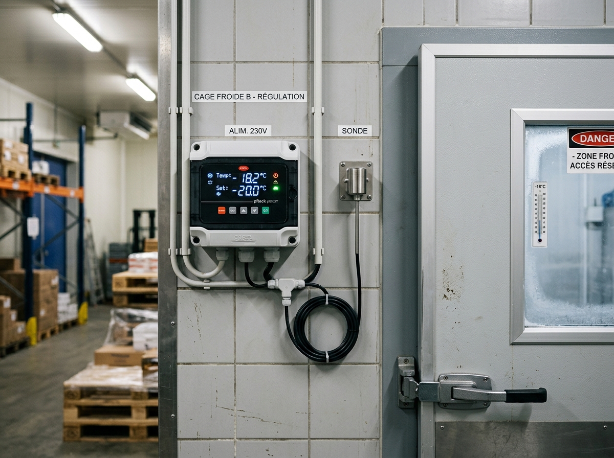 Régulation & monitoring chambre froide